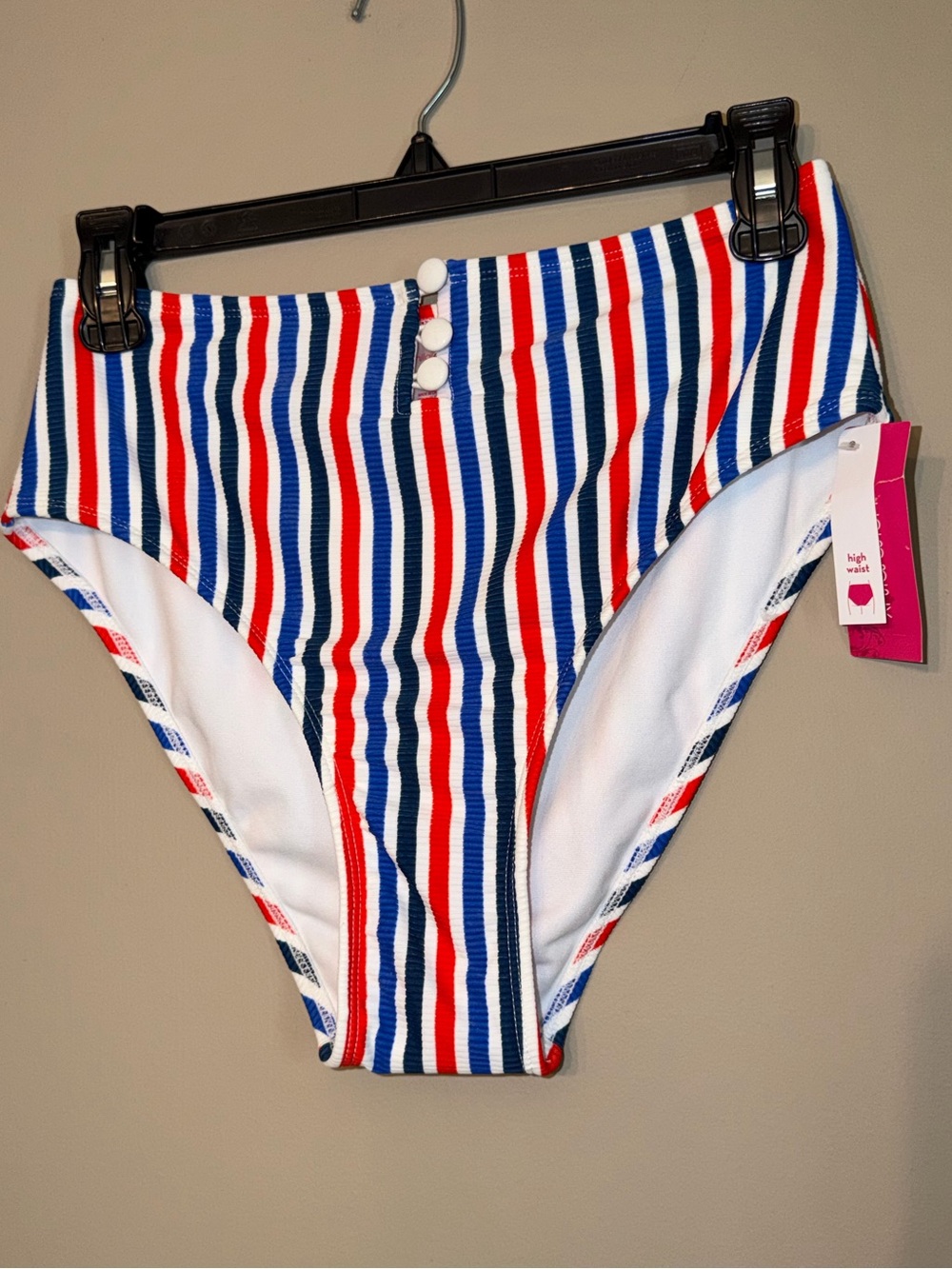 NWT High Waisted Swim Bottoms